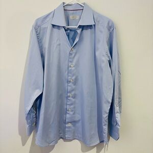 ETON Contemporary Dress Shirt Blue 43/17
